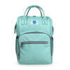 DIAPER BAG MINT FRONT-min Diaper Backpacks - BG Berlin