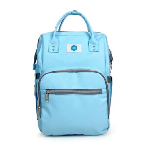 DIAPERBAG BLue Front-min Diaper Bags - BG Berlin