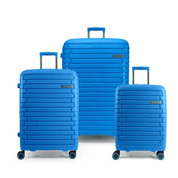 SODA Blue Colour Luggage Set by BG Berlin