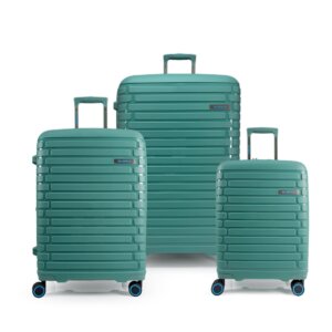 SODA Green Colour Luggage Set by BG Berlin