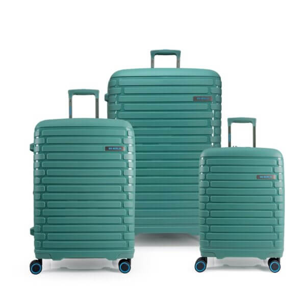 SODA Green Colour Luggage Set by BG Berlin
