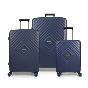 Cube Blue Colour Suitcase Set by BG Berlin