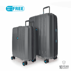 BG BERLIN - Enduro Luggage Set in titanium