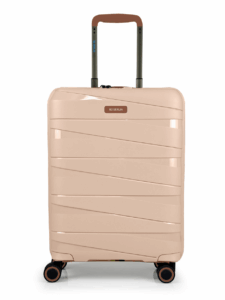 TED Carry On Luggage in Camel Cream Colour - BG BERLIN