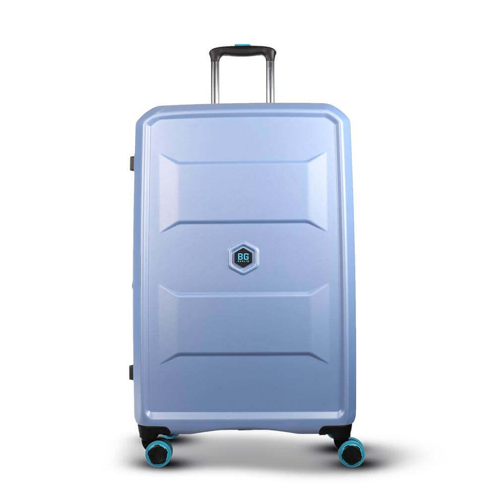 Light Blue Large Suitcase - BG Berlin